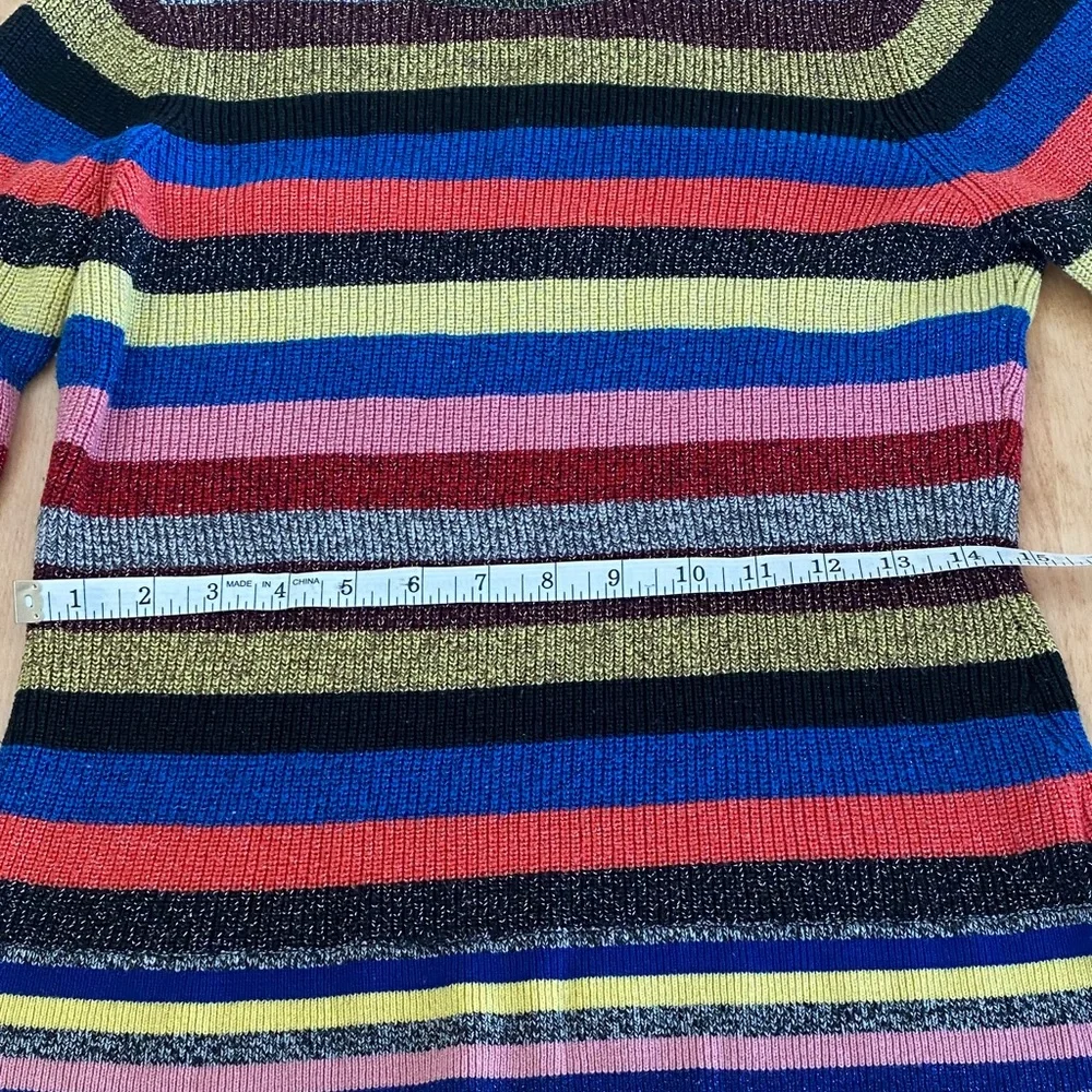 INC International Concepts Multicolor Striped Sweater - Picture 5 of 11